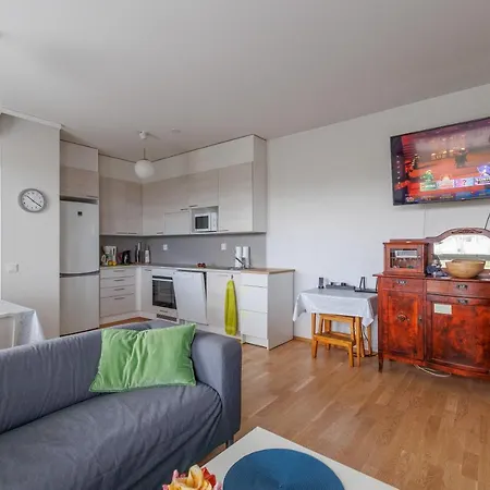 Close To Center And Naesijaervi - Free Parking, Ac, And Two Double Beds Apartment